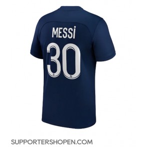 Paris Saint-Germain Lionel Messi #30 Hemma Matchtröja 2022-23 Kortärmad